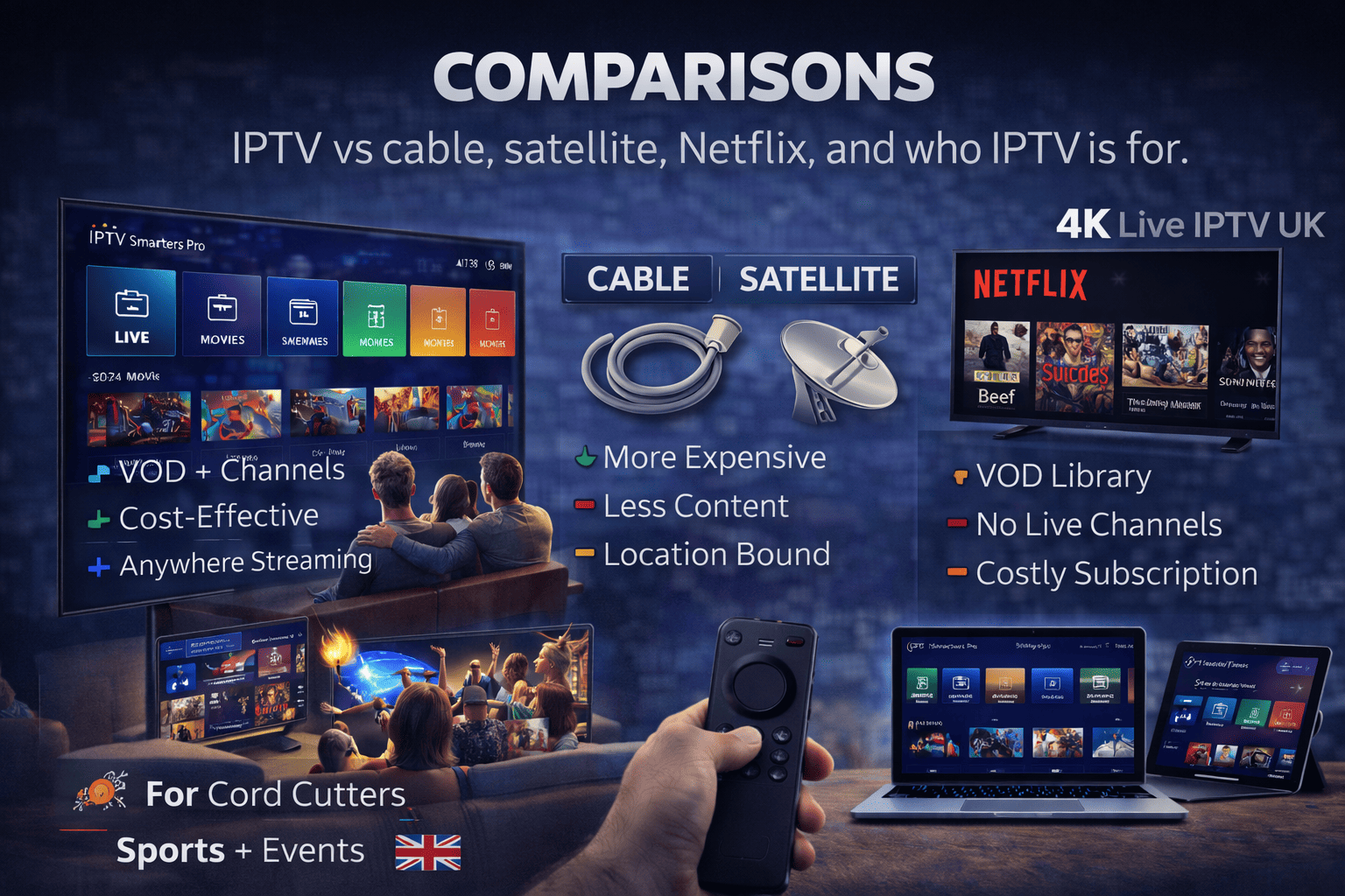 IPTV Comparisons