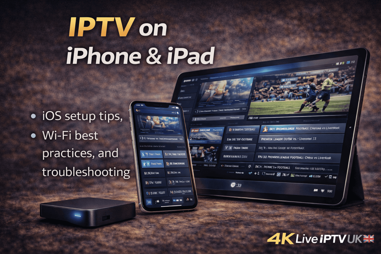 IPTV on iPhone & iPad