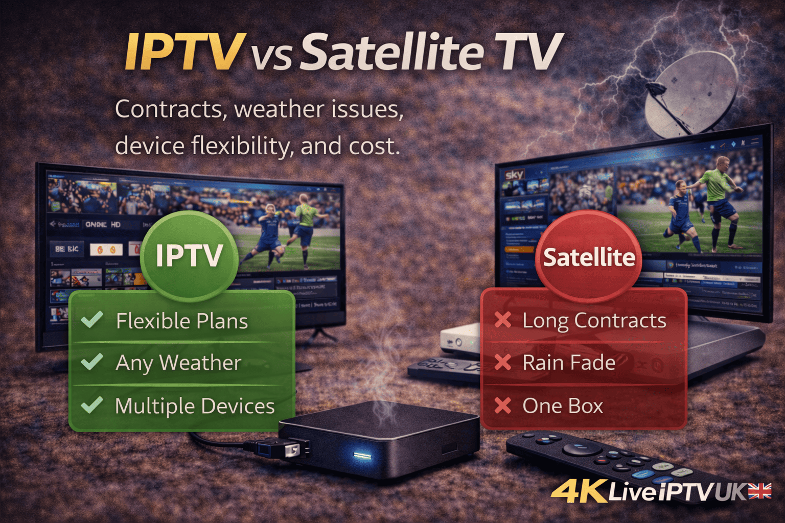 IPTV vs Satellite TV