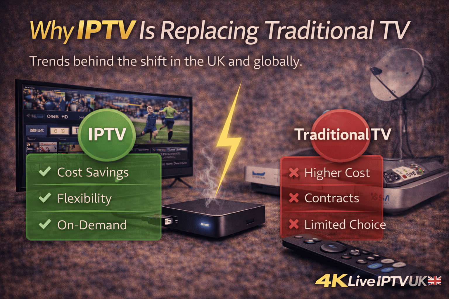 Why IPTV Is Replacing Traditional TV